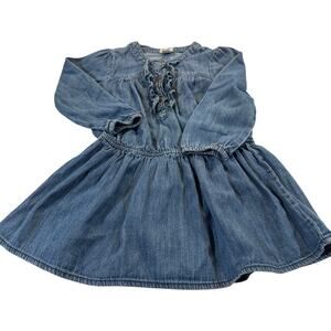 Old Navy 3T Denim Dress 100% Cotton